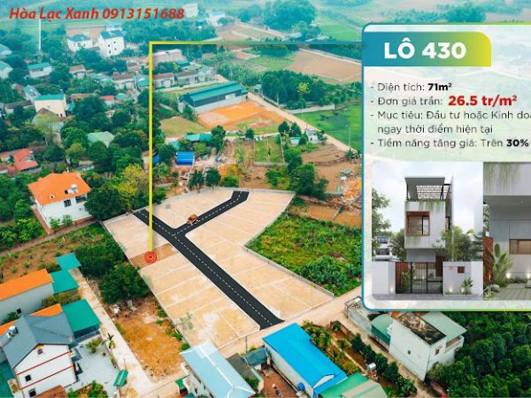 ĐẤT NỀN TÂN XÃ – SỰ LỰA CHỌN HÀNG ĐẦU TẠI HÒA LẠC - Hình ảnh 4