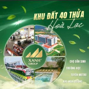 KHU ĐẤT 40 THỬA HOÀ LẠC