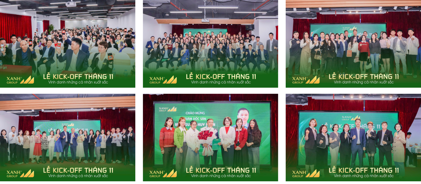 Lễ Kick-off tháng 11 Xanh Group