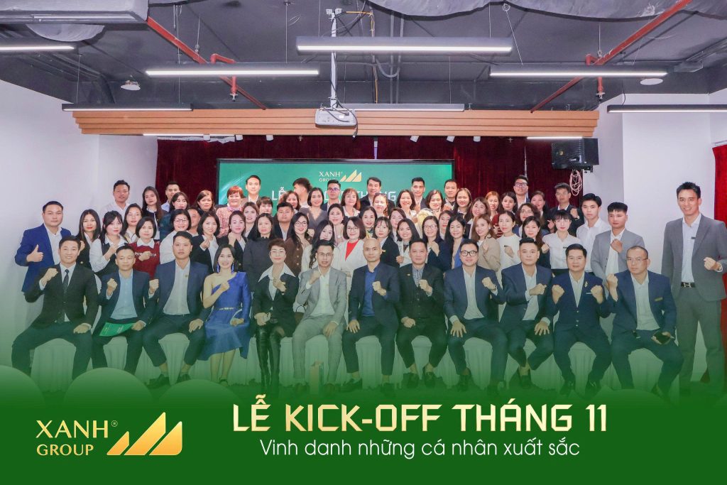 Lễ Kick-off tháng 11 Xanh Group